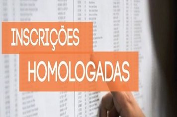 HOMOLOGAÇÃO DAS INSCRIÇÕES DO CONCURSO PÚBLICO N°001/2018